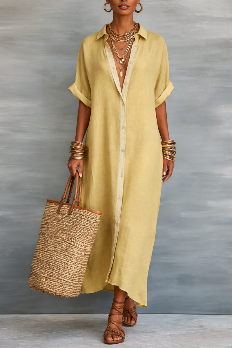 Robe Soleil™ | Robe avec Ligne Minimaliste