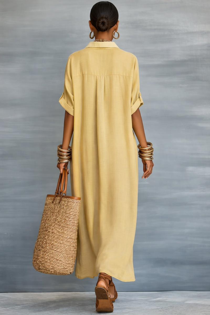 Robe Soleil™ | Robe avec Ligne Minimaliste