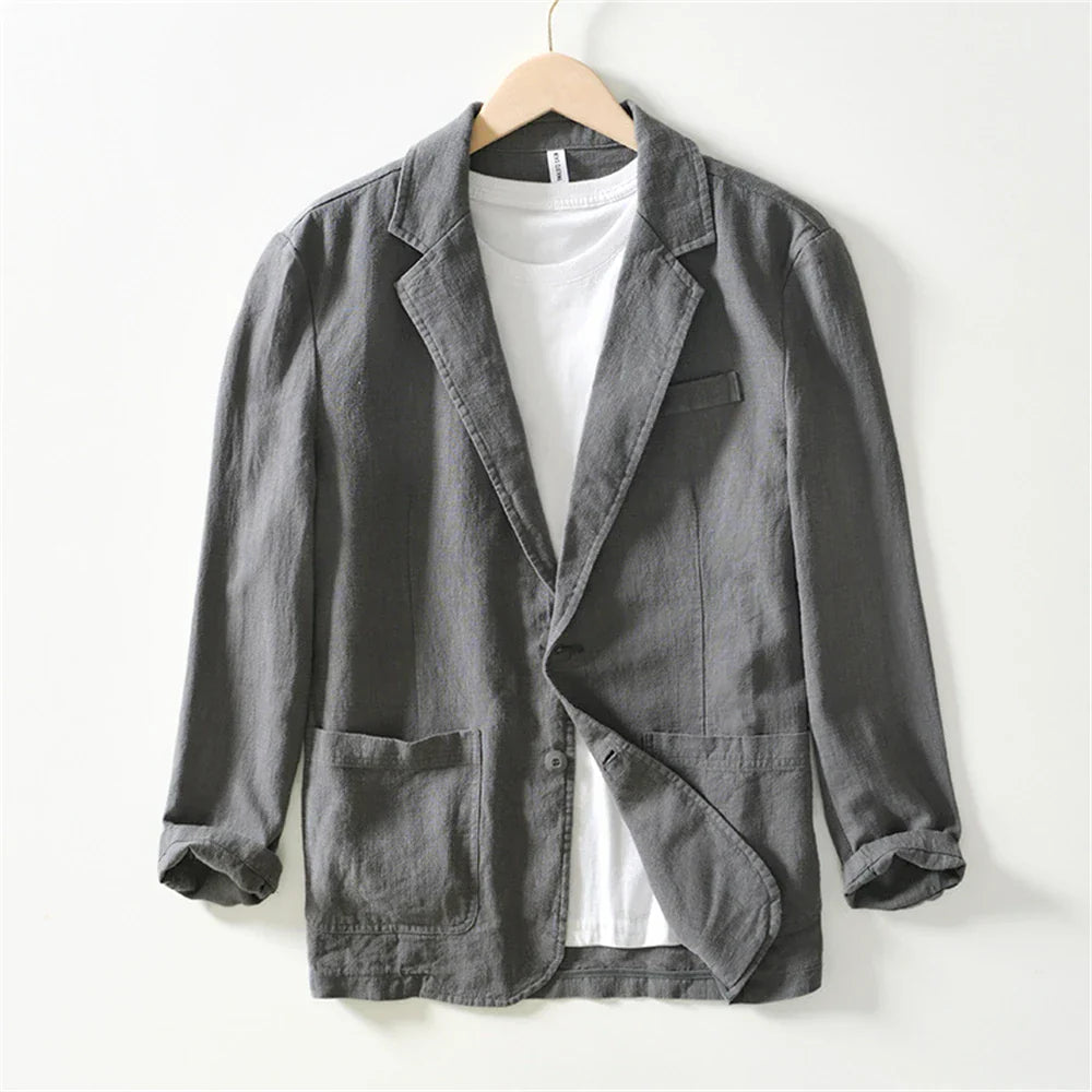 LÉON | Veste d'Été en Lin pour Homme
