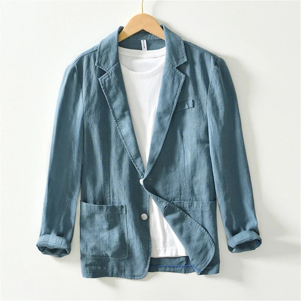 LÉON | Veste d'Été en Lin pour Homme