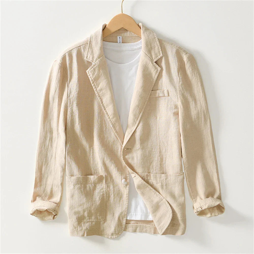 LÉON | Veste d'Été en Lin pour Homme