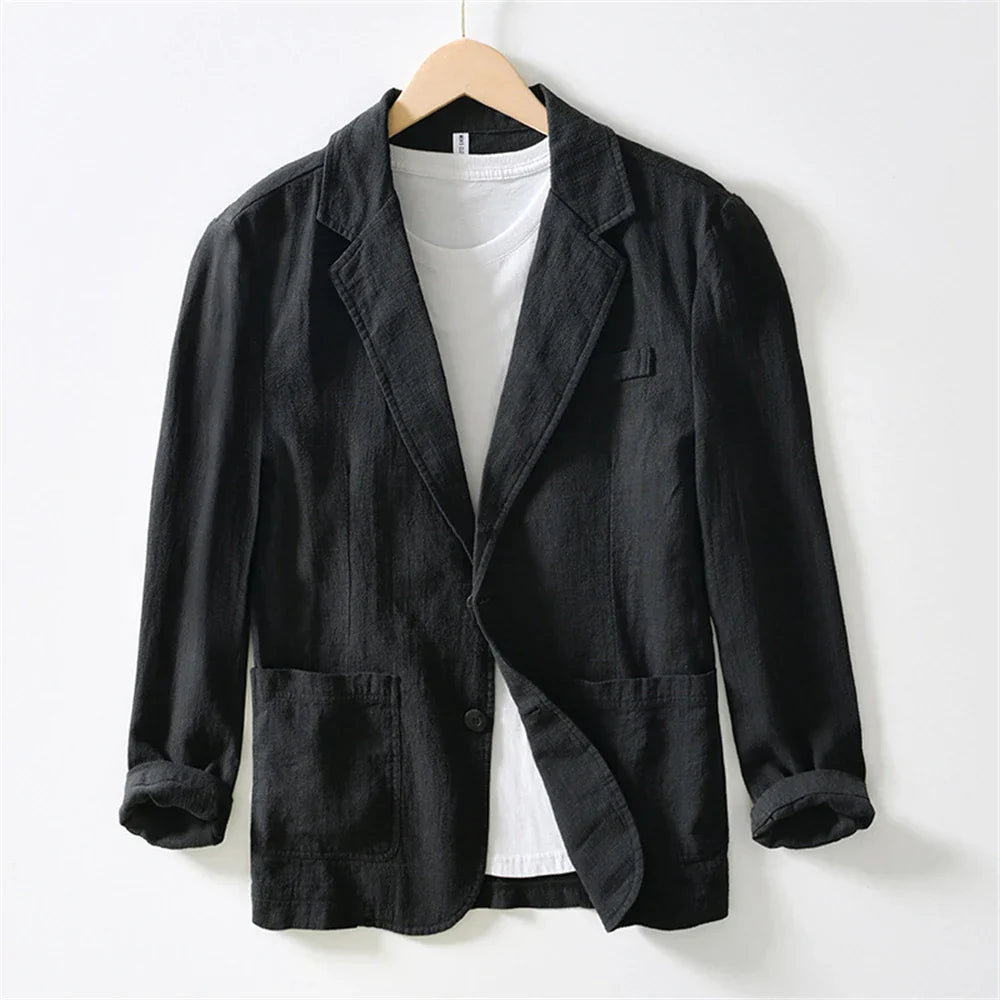 LÉON | Veste d'Été en Lin pour Homme