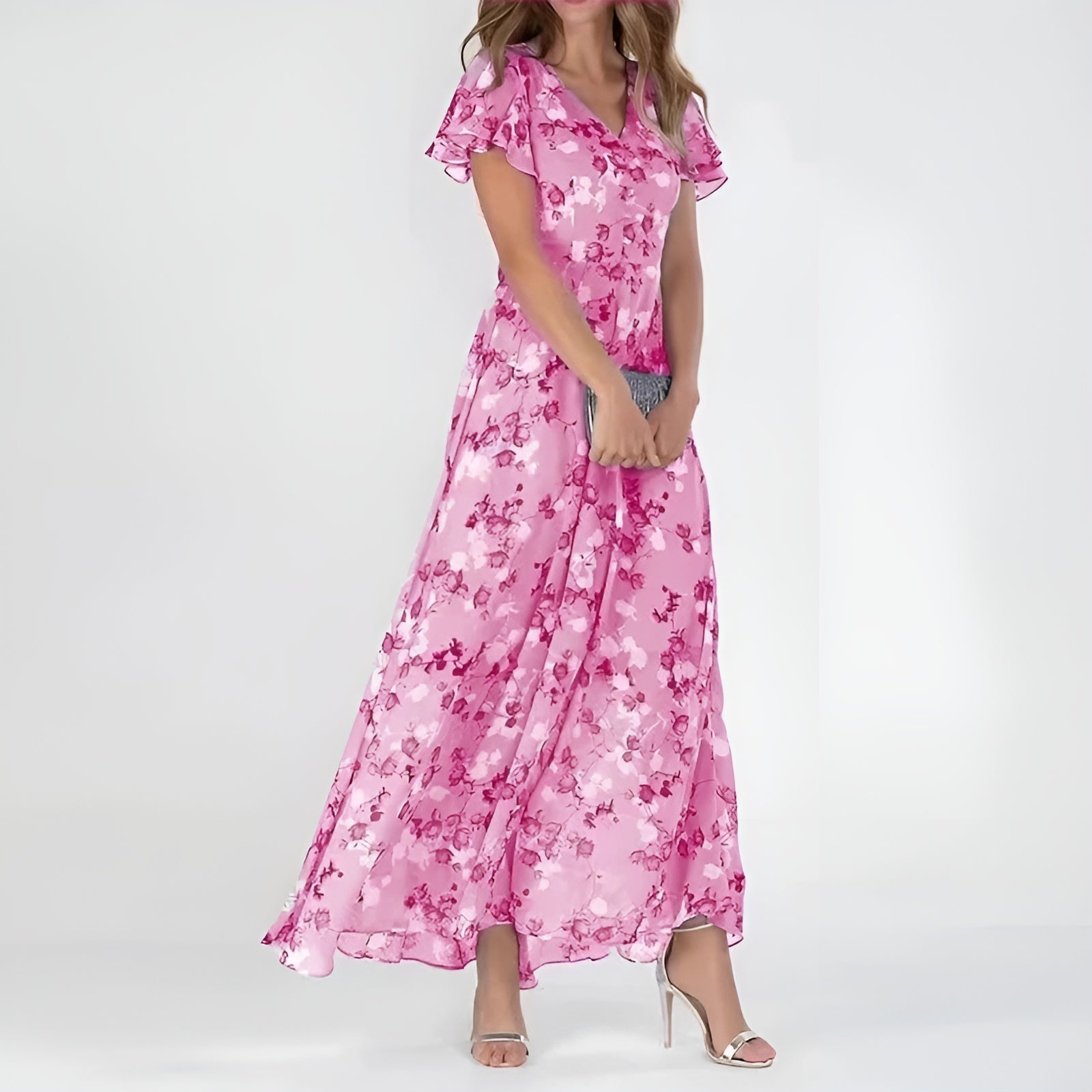 AUDREY | ROBE LUXE CACHANT LE VENTRE