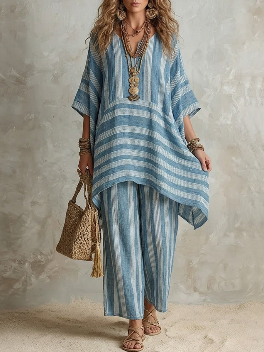 Ensemble en Lin | Silhouette Ample & Décontractée